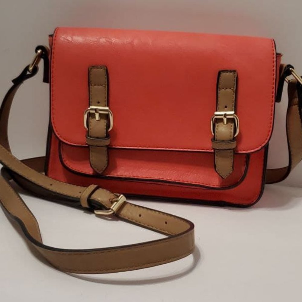 Coral Simply Noelle Crossbody Bag